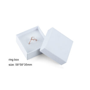 Wholesale Customized Package Cheap Paper Jewelry Box Lid Box