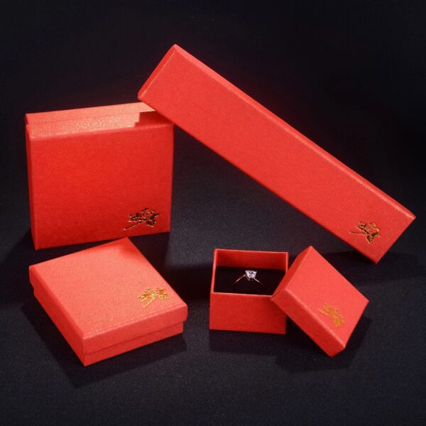 Wholesale Customized Package Cheap Paper Jewelry Box Lid Box