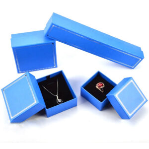 Wholesale Customized Package Cheap Paper Jewelry Box Lid Box