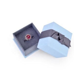 Wholesale Customized Package Cheap Paper Jewelry Box Ribbon Box