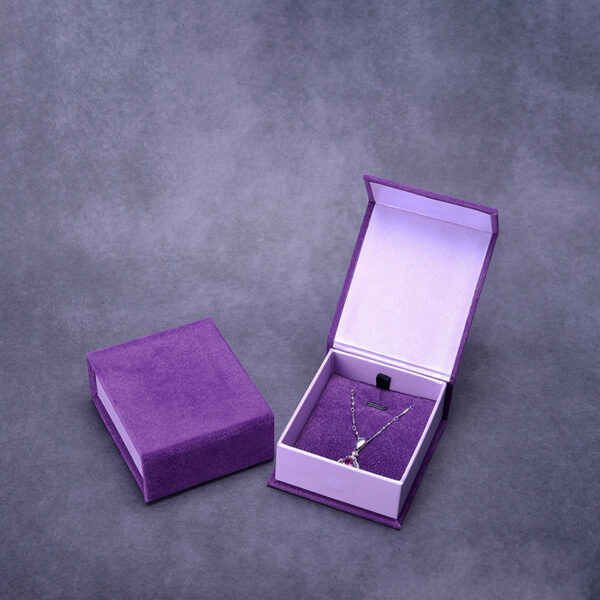 Wholesale Customized Package Velvet Paper Jewelry Box Magnetic Box