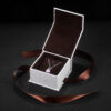 Wholesale Customized Package Jewelry Paper Box Magnetic Ribbon Box