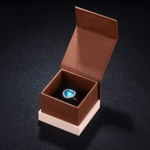 Wholesale Customized Package Velvet Paper Jewelry Box Magnetic Box