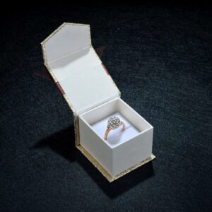 Wholesale Customized Package Jewelry Paper Box Magnetic Ribbon Box