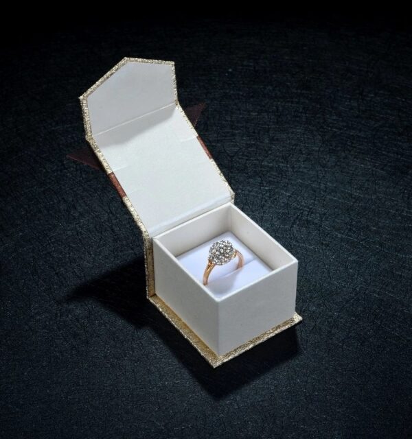 Wholesale Customized Package Jewelry Paper Box Magnetic Ribbon Box