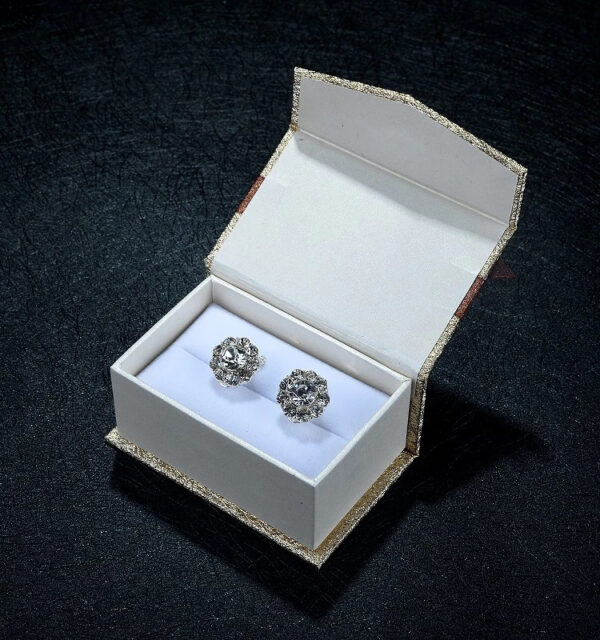 Wholesale Customized Package Jewelry Paper Box Magnetic Ribbon Box