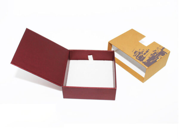 Wholesale Customized Package Jewelry Double Box Kraft Paper