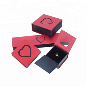 Wholesale Customized Package Printing Paper Jewelry Box Magnetic Closure Box