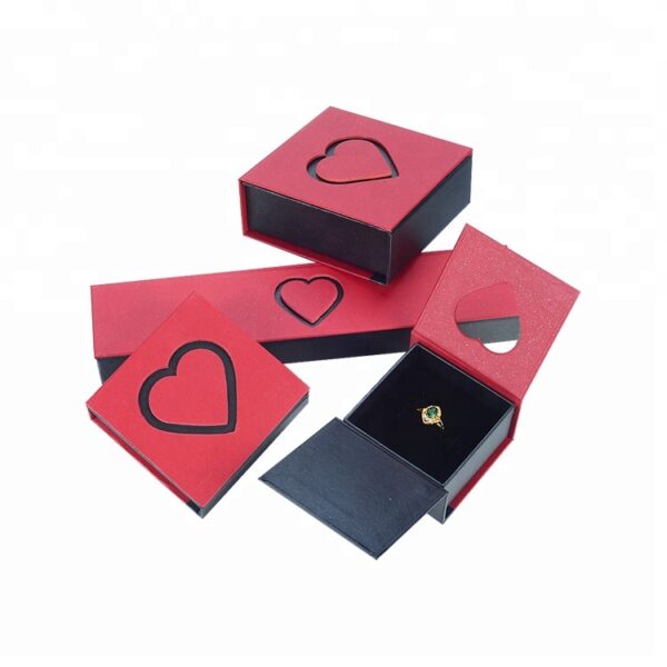 Wholesale Customized Package Printing Paper Jewelry Box Magnetic Closure Box