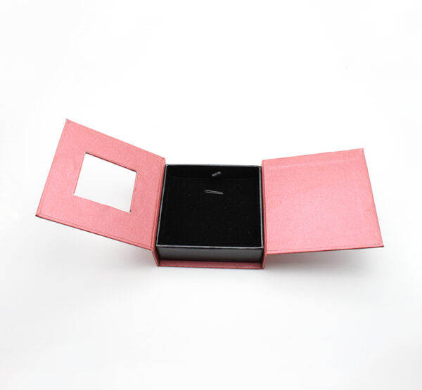 Wholesale Customized Package Leather Paper Jewelry Box Closure Box