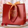 eco-friendly jewelry gift paper bag shopping luxury paper bag PP handle