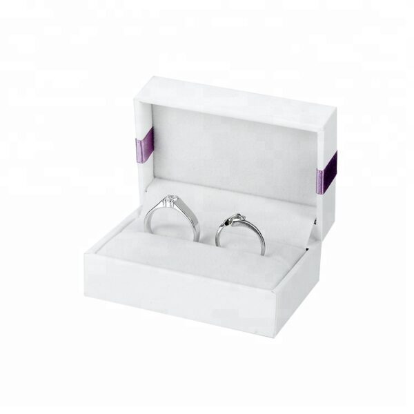 ribbon bow plastic jewelry box for ring bangle pendant bracelet