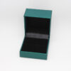 green leather paper plastic jewelry box for ring bangle pendant bracelet necklace