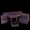 smooth touching paper plastic jewelry box for ring bangle pendant bracelet necklace