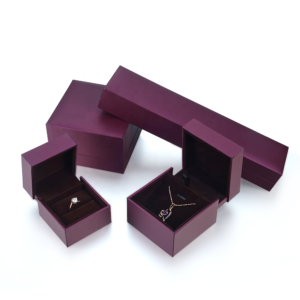 soft touch paper paper plastic misplaced jewelry box for ring bangle pendant bracelet necklace