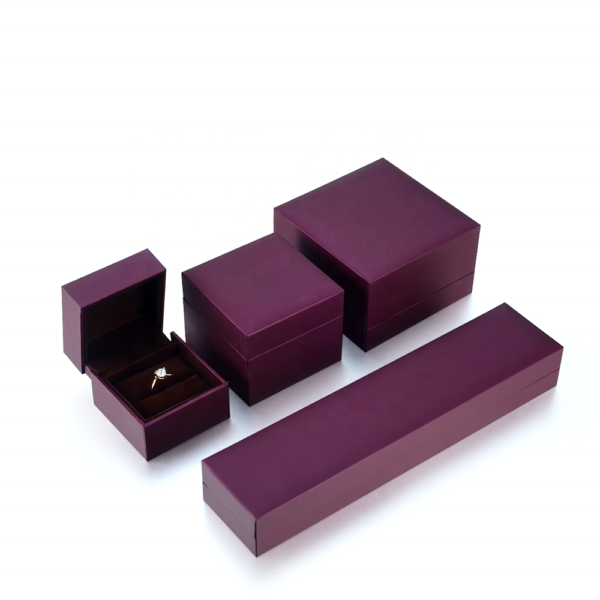 soft touch paper paper plastic misplaced jewelry box for ring bangle pendant bracelet necklace