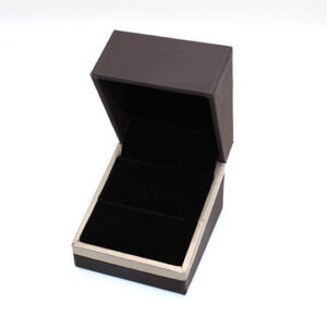 leather paper plastic bevel jewelry box for ring bangle pendant bracelet necklace