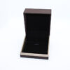 leather paper plastic bevel jewelry box for ring bangle pendant bracelet necklace