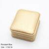 leather paper plastic bevel jewelry box for ring bangle pendant bracelet necklace