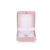 leather paper plastic rounded angle jewelry box for ring bangle pendant bracelet necklace