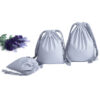 drawstring rope cottton jewelry pouch gift packaging