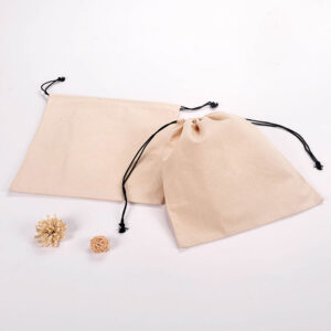 ribbon drawstring rope cottton string cloth calico jewelry pouch gift packaging