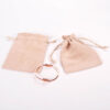 drawstring rope velvet jewelry pouch gift packaging