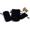 drawstring rope velvet jewelry pouch gift packaging