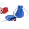 drawstring rope velvet jewelry pouch gift packaging